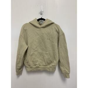 Little Puffy Beige Hoodie Size Small